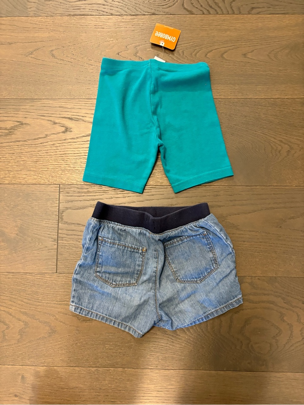 Gymboree & children’s place girls shorts sz 6 NWT